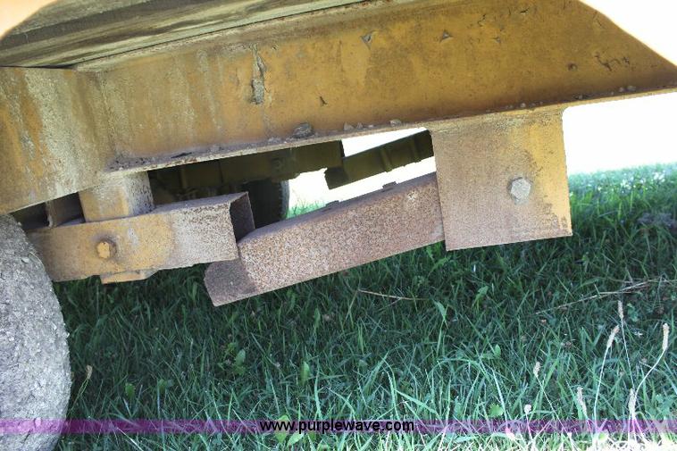 image for item A2557 2004 Shop built 20' tandem axle trailer