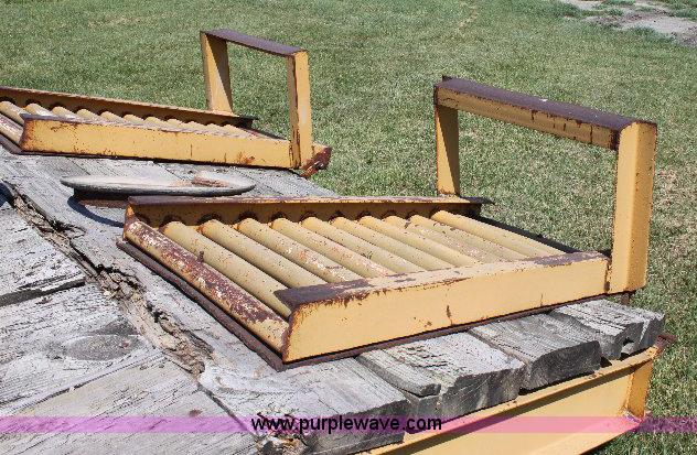 image for item A2557 2004 Shop built 20' tandem axle trailer