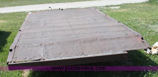 image for item A2559 Shop built single axle utility trailer