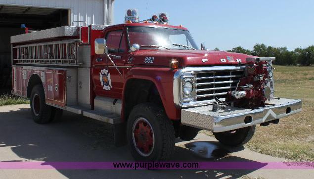 image for item A2570 1979 Ford F700 fire truck