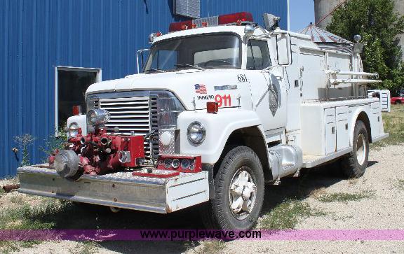 image for item A2571 1971 International FleetStar 2010A fire truck