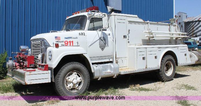 image for item A2571 1971 International FleetStar 2010A fire truck