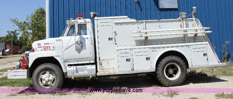 image for item A2571 1971 International FleetStar 2010A fire truck