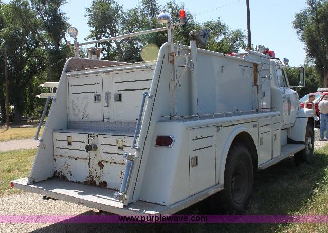 image for item A2571 1971 International FleetStar 2010A fire truck