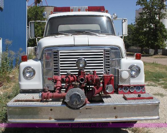 image for item A2571 1971 International FleetStar 2010A fire truck