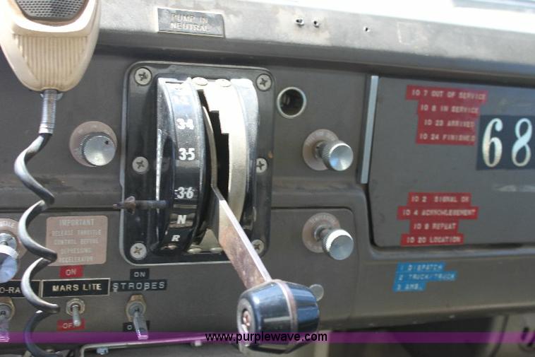 image for item A2571 1971 International FleetStar 2010A fire truck