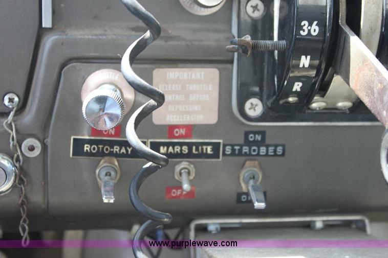 image for item A2571 1971 International FleetStar 2010A fire truck