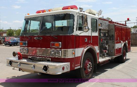image for item A2573 1991 Pierce Dash fire truck