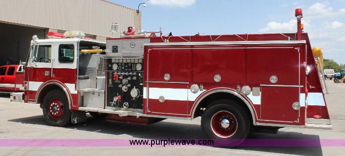 image for item A2573 1991 Pierce Dash fire truck