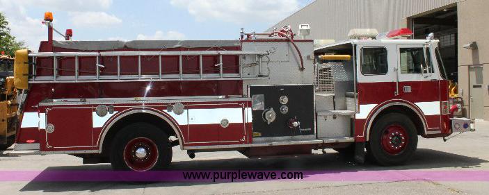image for item A2573 1991 Pierce Dash fire truck