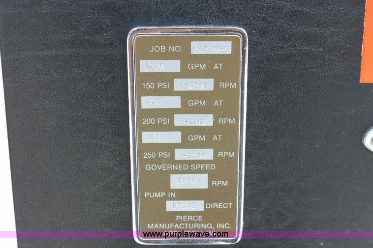 image for item A2573 1991 Pierce Dash fire truck