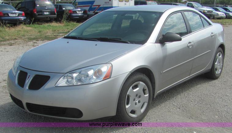 image for item A3588 2007 Pontiac G6