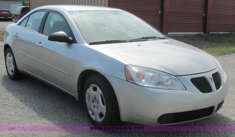 image for item A3588 2007 Pontiac G6