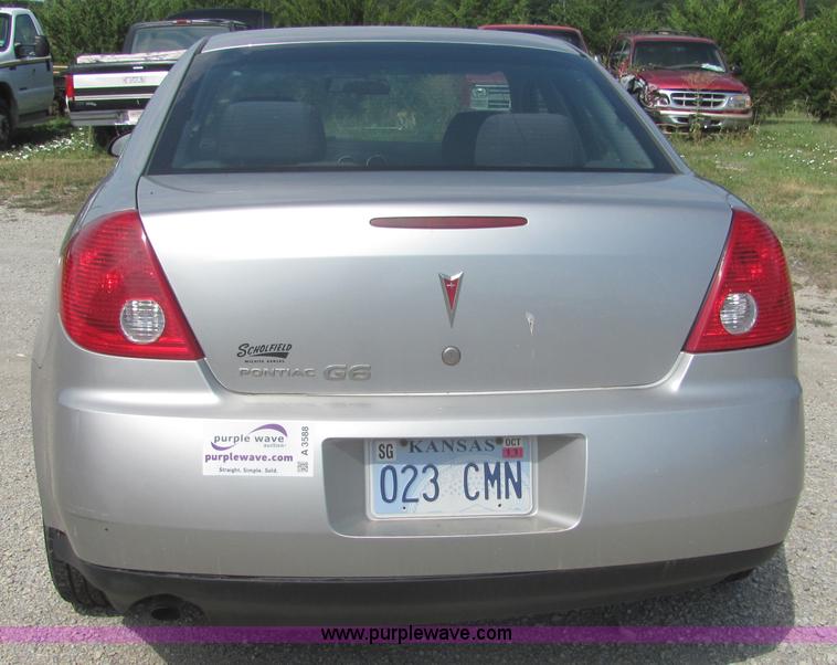 image for item A3588 2007 Pontiac G6