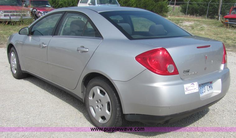 image for item A3588 2007 Pontiac G6