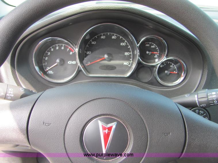 image for item A3588 2007 Pontiac G6