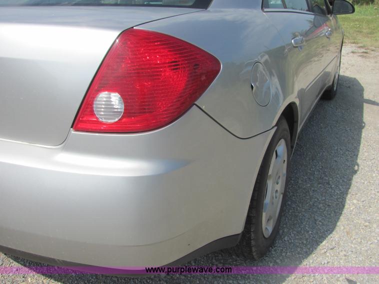 image for item A3588 2007 Pontiac G6