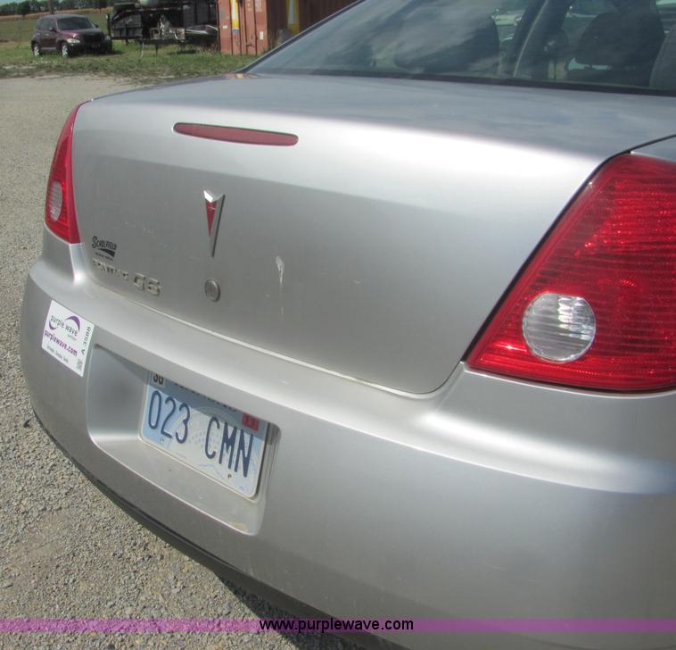 image for item A3588 2007 Pontiac G6