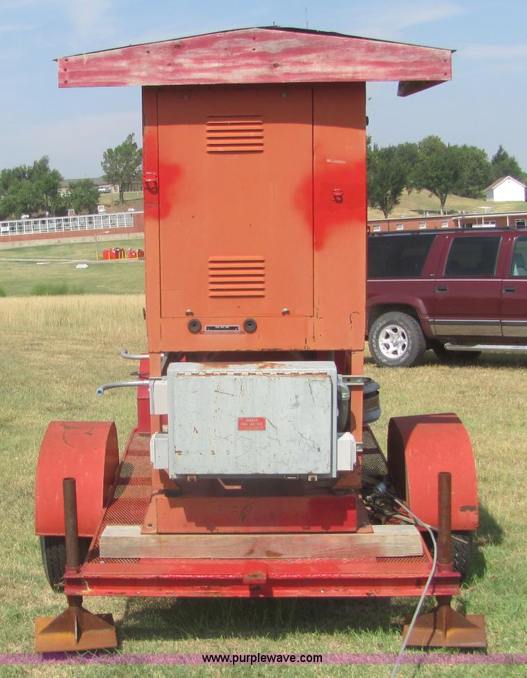 image for item A3676 Gas powered electric generator