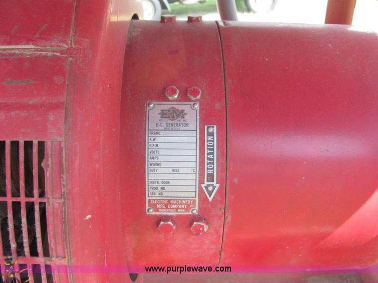 image for item A3676 Gas powered electric generator