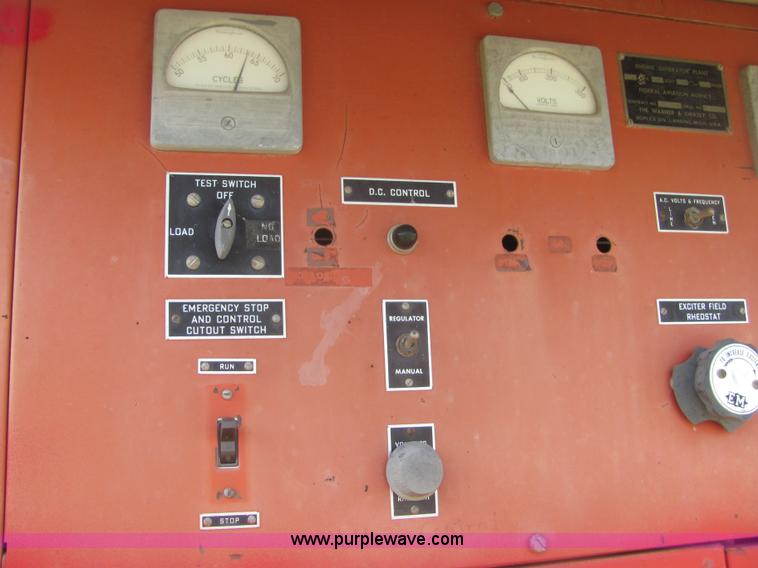 image for item A3676 Gas powered electric generator