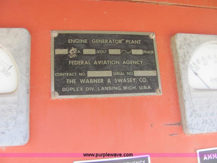 image for item A3676 Gas powered electric generator