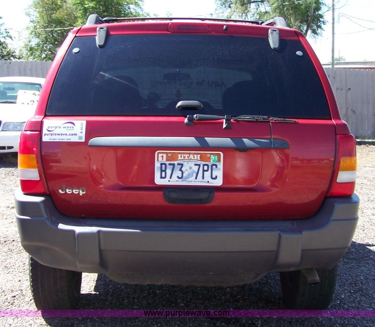 image for item A4537 2001 Jeep Grand Cherokee Laredo SUV