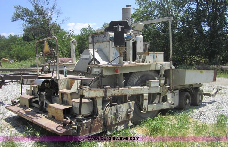 image for item A4734 Cedarapids BSF-530 asphalt paver
