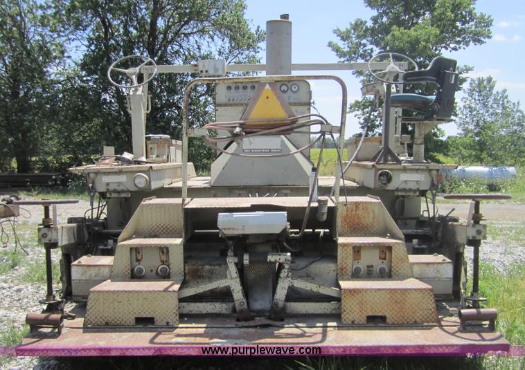 image for item A4734 Cedarapids BSF-530 asphalt paver