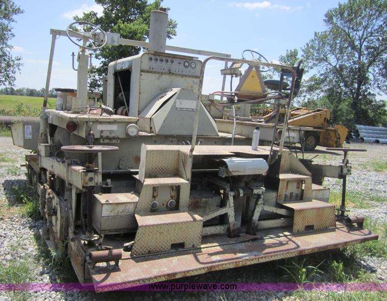 image for item A4734 Cedarapids BSF-530 asphalt paver