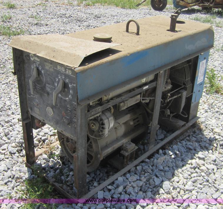 image for item A4739 Miller Big 20 arc welder