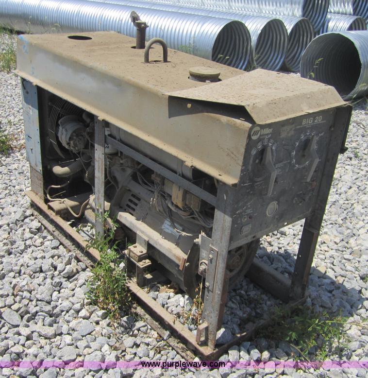 image for item A4739 Miller Big 20 arc welder