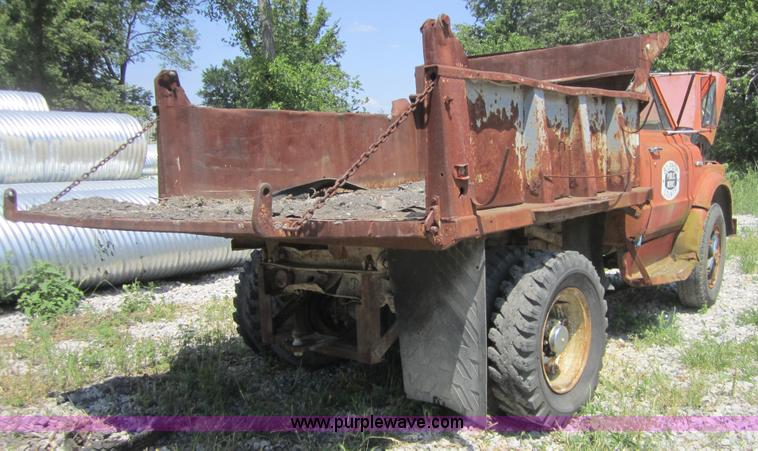 image for item A4742 1970 Chevrolet C50 dump truck