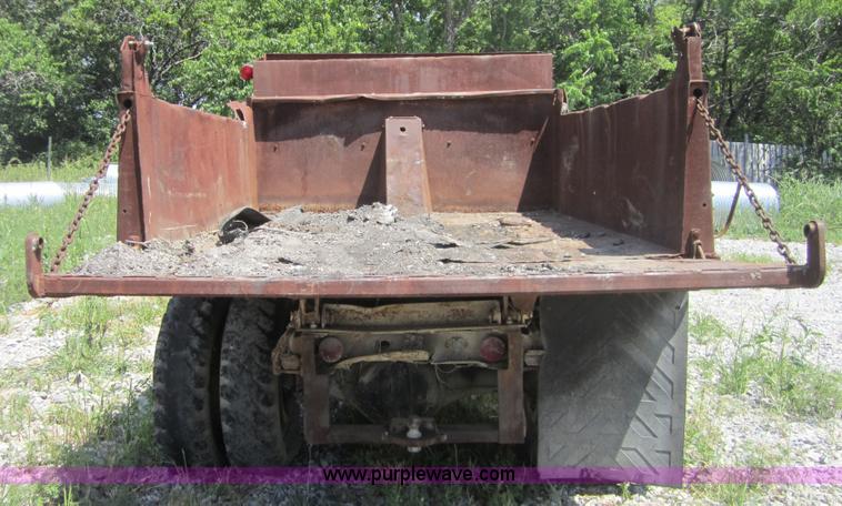 image for item A4742 1970 Chevrolet C50 dump truck