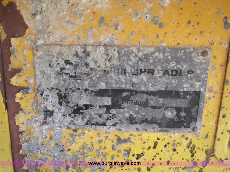 image for item A4744 Etnyre chip spreader