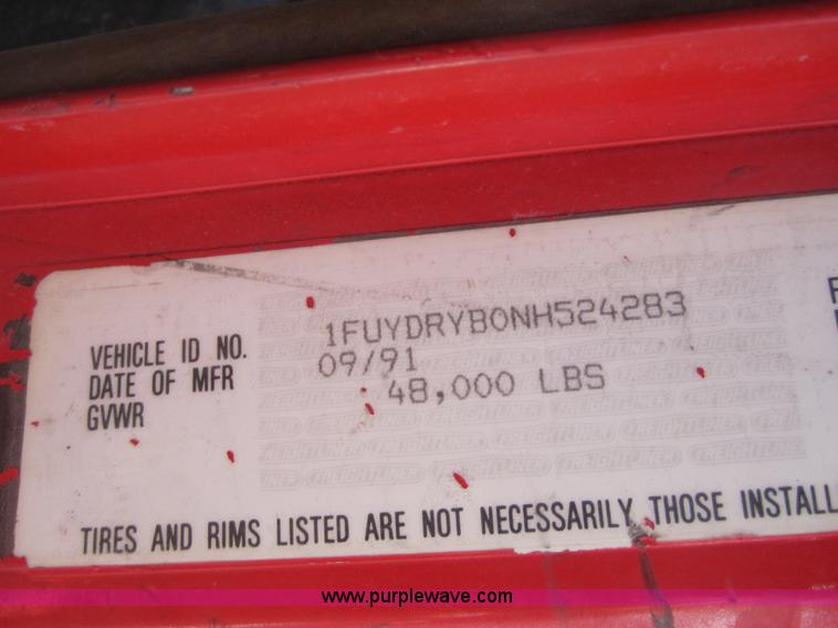 image for item A4750 1992 Freightliner FLD dump truck