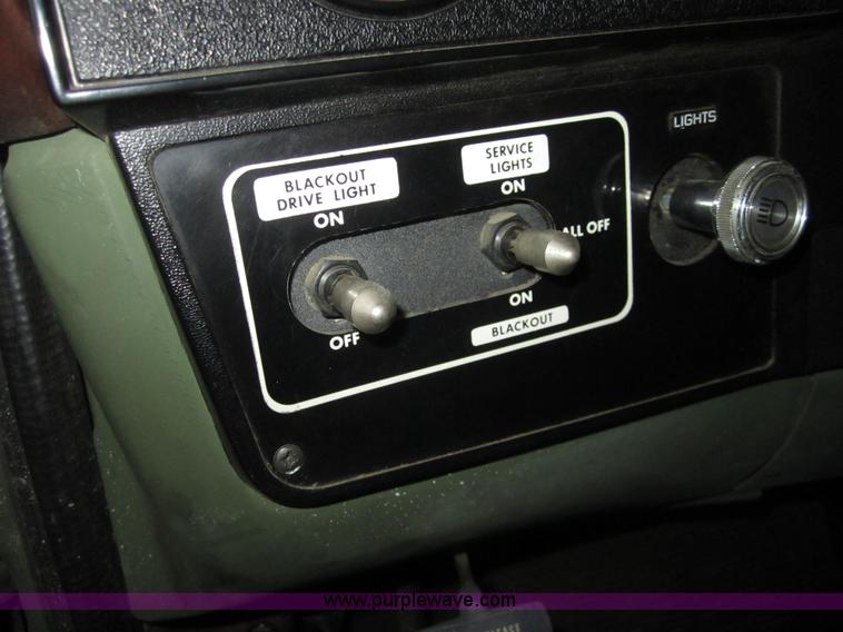 image for item A4764 1984 Chevrolet D30 Military box truck