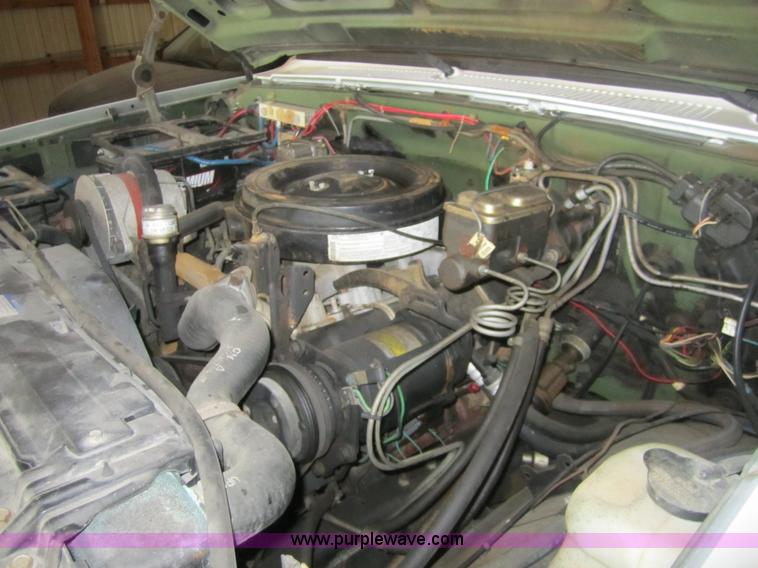 image for item A4764 1984 Chevrolet D30 Military box truck