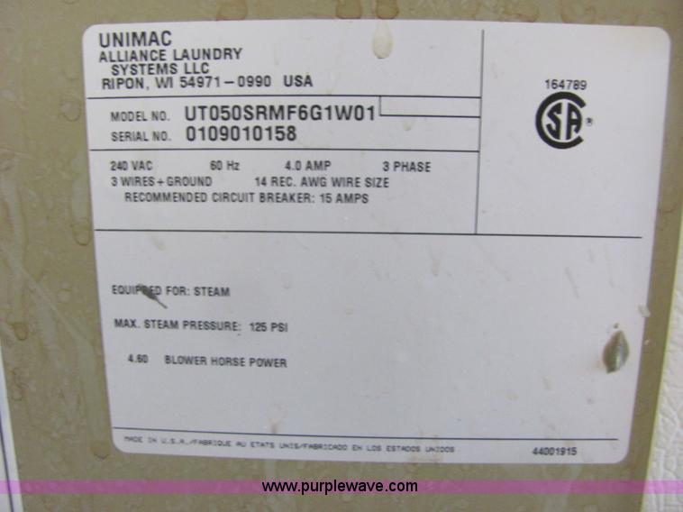 image for item A9330 (6) assorted clothes dryers