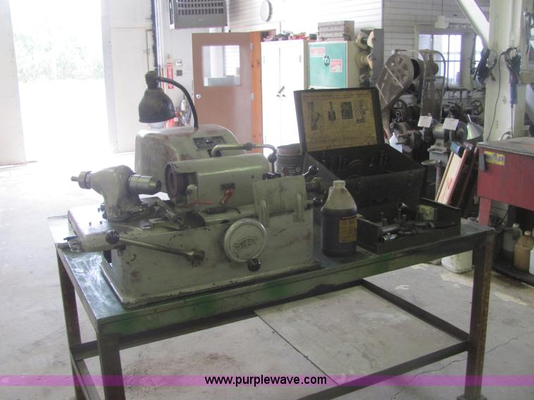 image for item A9343 Valve face grinding machine and valve seat grinder