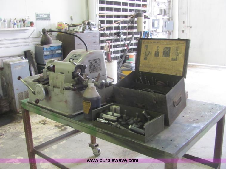 image for item A9343 Valve face grinding machine and valve seat grinder