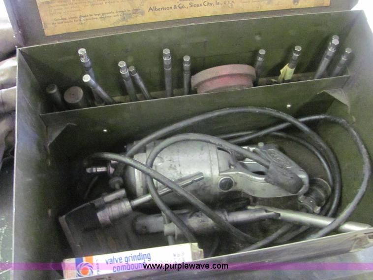 image for item A9343 Valve face grinding machine and valve seat grinder