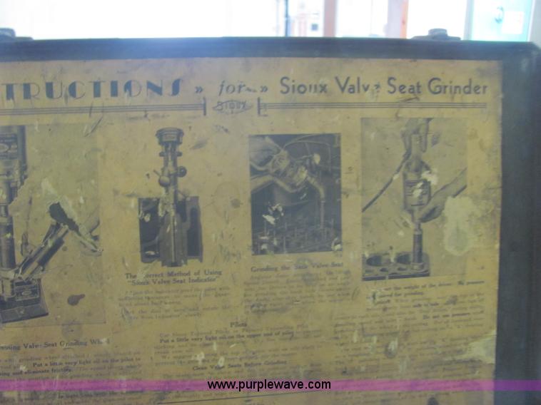 image for item A9343 Valve face grinding machine and valve seat grinder