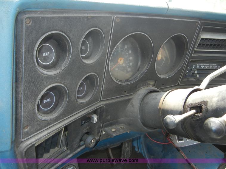 image for item A9778 1978 GMC Sierra Classic pickup truck cab and chassis