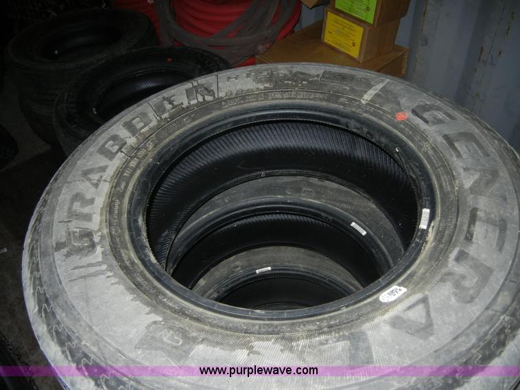 image for item A9781 (6) used LT245/75R17 General Grabber tires