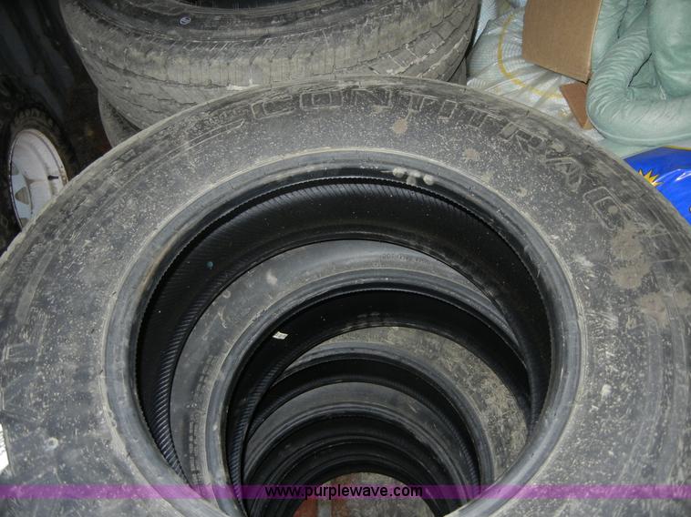 image for item A9785 (6) used LT245/75R17 Continental Contitrac tires