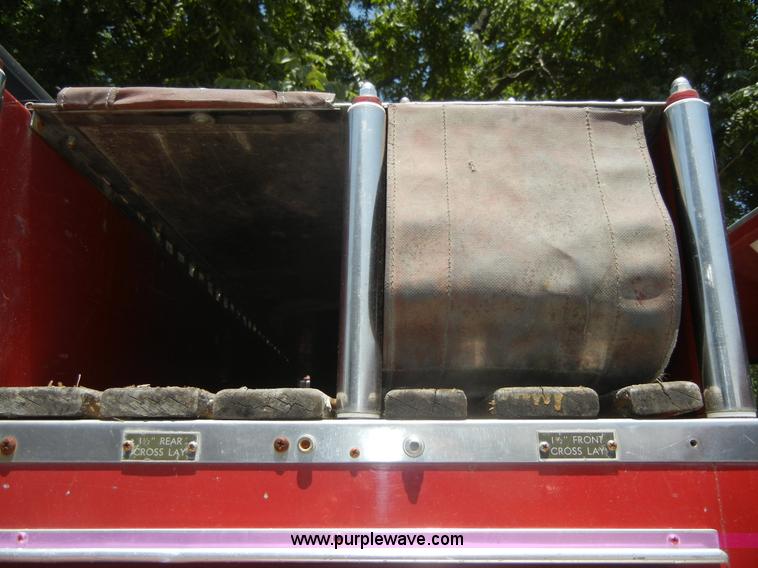 image for item A9789 1975 Ford 8000 fire truck