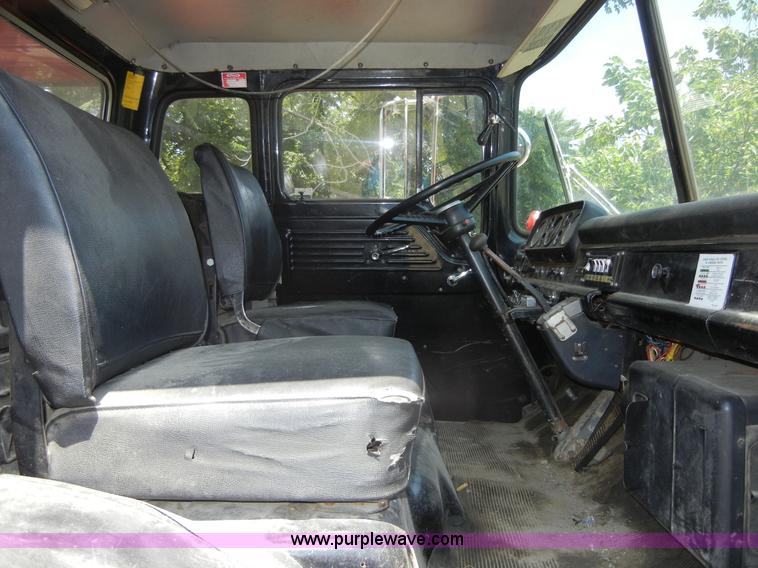 image for item A9789 1975 Ford 8000 fire truck