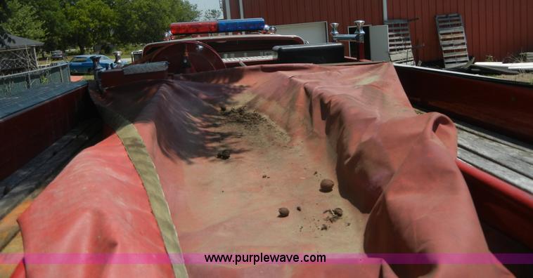 image for item A9789 1975 Ford 8000 fire truck