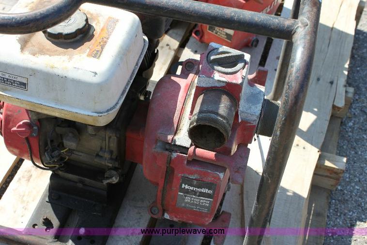 image for item B9773 (2) Homelite water pumps